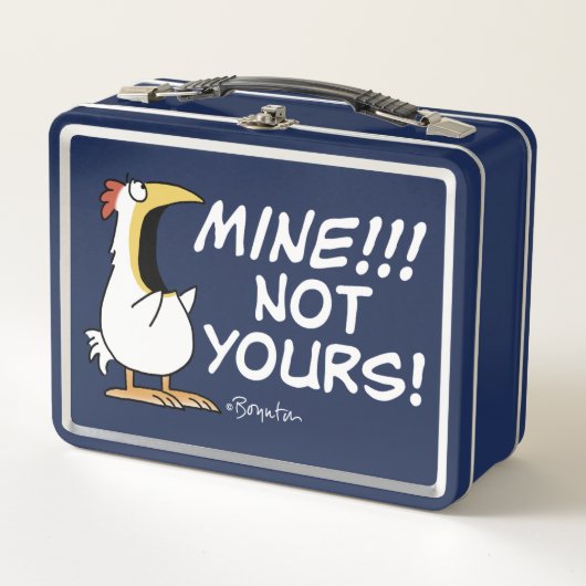 Lunch Box Mienne pas votre poule Boynton (Devant)