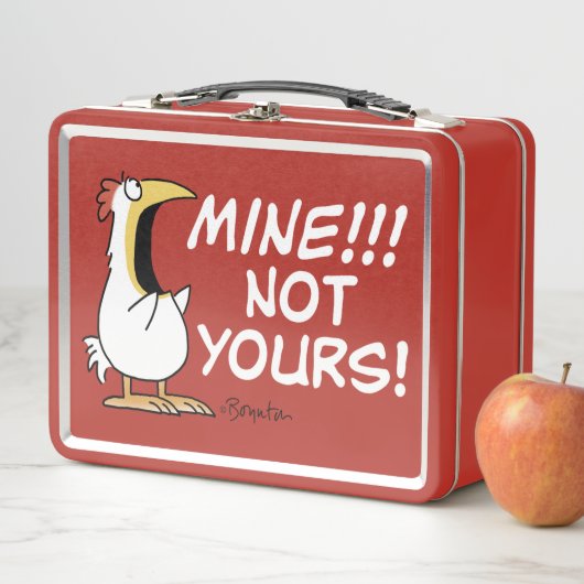 Lunch Box Mienne pas votre poule Boynton (En situation)