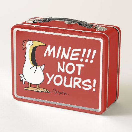 Lunch Box Mienne pas votre poule Boynton (Dos)