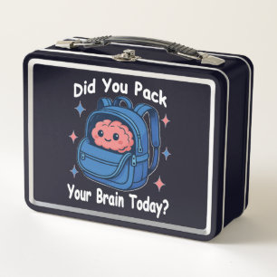 Lunch Box Mignon « Avez-vous emballé votre cerveau aujourd'h