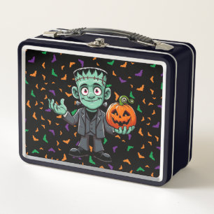 Lunch Box Mignon, monstre du dessin animé Frankenstein
