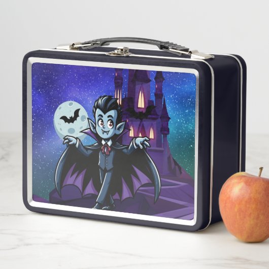 Lunch Box Mignonne, whimsical Halloween vampire (En situation)