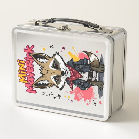 Lunch Box Mini Maverick Cool Rebel Coyote Playground Punk  (Devant)