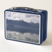 Lunch Box Misty Alaskan Sea dans les tons bleu (Dos)