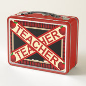 Lunch Box Mlle personnalisée (M./Mme) Boîte à lunch de style (Dos)