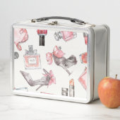 Lunch Box Mode chic d'aquarelle des accents | (En situation)