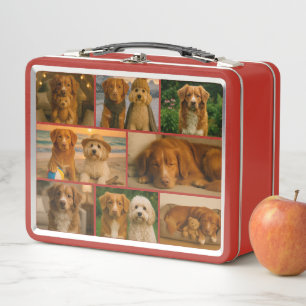 Lunch Box Modèle de collage photo personnalisé unique