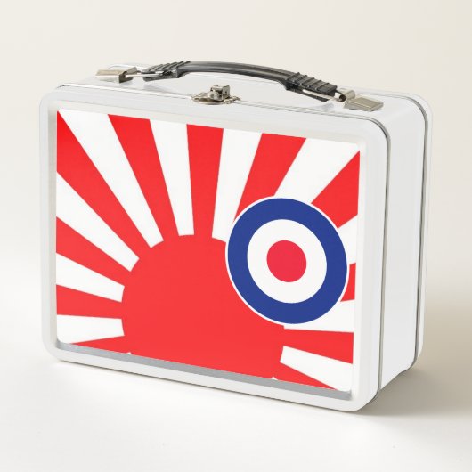 Lunch Box Modèle de Sunburst de Roundel cible MOD (Devant)