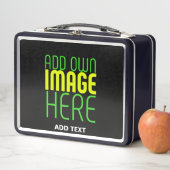 LUNCH BOX MODÈLE DE TEXTE D'IMAGE NOIRE SIMPLE ET MODERNE (En situation)