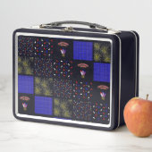 Lunch Box Modèle patchwork du 4 juillet - 4 juillet (En situation)