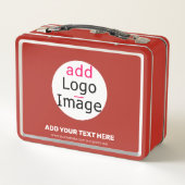 Lunch Box Moderne Professionnel Personnalisé Business Chic R (Dos)