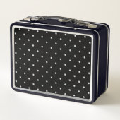 Lunch Box Modifier Pois gris N'importe quelle couleur Clique (Dos)