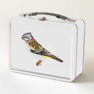 Lunch Box Moineau brun et jaune de dessin animé coloré