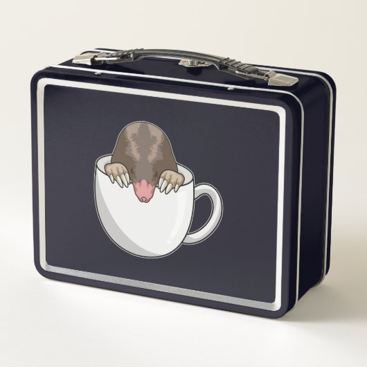 Lunch Box Mole avec la coupe de café (Dos)