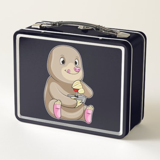 Lunch Box Mole comme joueur avec Joystick (Dos)