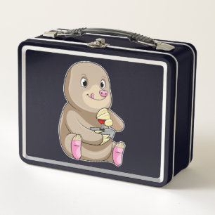 Lunch Box Mole comme joueur avec Joystick