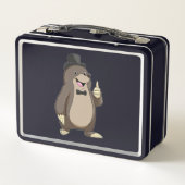 Lunch Box Mole en Groom avec Cravate (Dos)