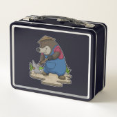 Lunch Box Mole en tant qu'agriculteur (Dos)