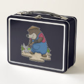 Lunch Box Mole en tant qu'agriculteur (Devant)