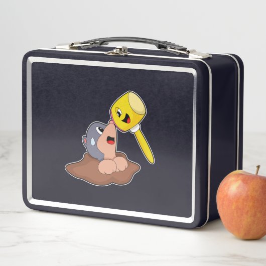 Lunch Box Mole Hammer (En situation)