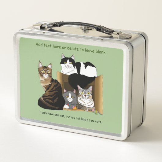 Lunch Box Mon chat a des chats (Dos)