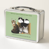 Lunch Box Mon chat a des chats (Devant)