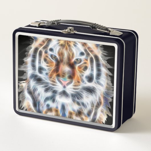 Lunch Box Mon chat agit dans le style Tiger Énergie (Devant)