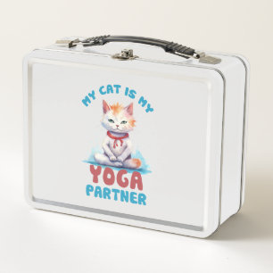 Lunch Box Mon Chat Est Mon Partenaire De Yoga (2)