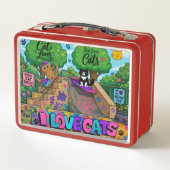 Lunch Box Mon endroit heureux Kitty Land (Dos)