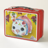 Lunch Box Mon Piggy Bank-pigp reggaepaining-Lunchbox en méta (Dos)