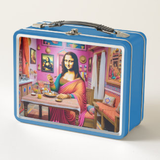 Lunch Box Mona mangeant des plats indiens dans la maison ind