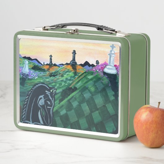 Lunch Box Monde des échecs (En situation)