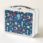 Lunch Box Monde marin (Devant)