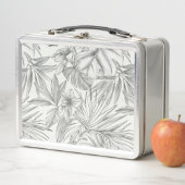Lunch Box Monochrome tropical (En situation)