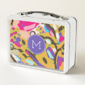 Lunch Box Monogramme | Boho rose Floral I (Dos)