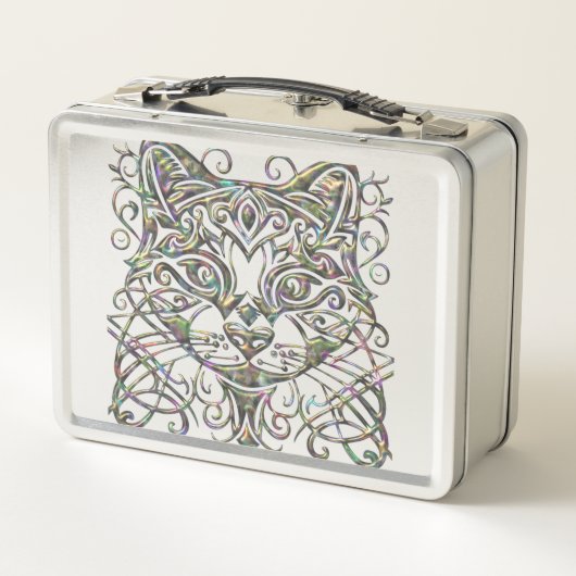 Lunch Box Monogramme de chats d'Balone (Dos)