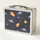 Lunch Box Monogramme de l'espace externe rétro (Dos)