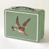 Lunch Box Monogramme de retour à l'école de mignons dinosaur (Dos)