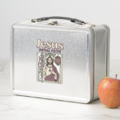 Lunch Box Monogramme initial de Jésus Foi Monogramme initial (En situation)