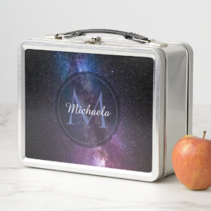 Lunch Box Monogramme personnalisable à voie lactée