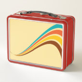 Lunch Box Monogramme rétro des années 1970 (Dos)