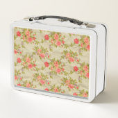 Lunch Box Monogramme Rose de Shabby (Dos)