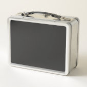 Lunch Box Monographie d'emblème de compas noir et blanc (Dos)
