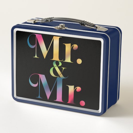 Lunch Box Monsieur & Monsieur Gay Enterrement de vie de garç (Devant)