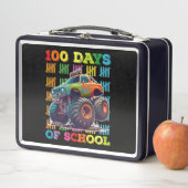 Lunch Box Monstre de camion de 100 jours d'école enseignant (En situation)