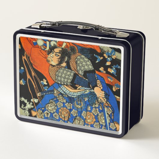 LUNCH BOX MONSTRE DE COMBAT SAMURAI (Dos)