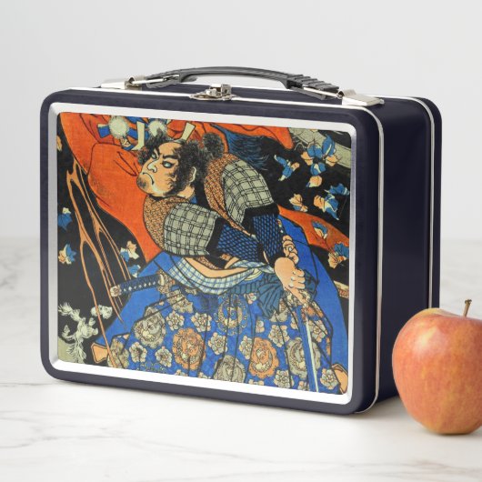 LUNCH BOX MONSTRE DE COMBAT SAMURAI (En situation)