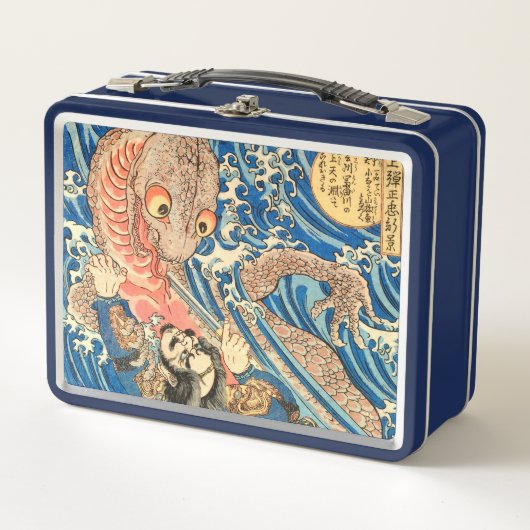 LUNCH BOX MONSTRE JAPONAIS DE COMBAT SAMURAI (Devant)