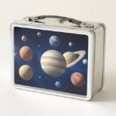 Lunch Box Montage d'un système solaire (Dos)