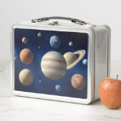 Lunch Box Montage d'un système solaire (En situation)